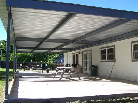 steel shade for patio cover